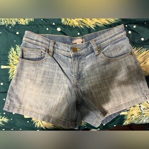New York & Company Light Blue Women's Jean Shorts